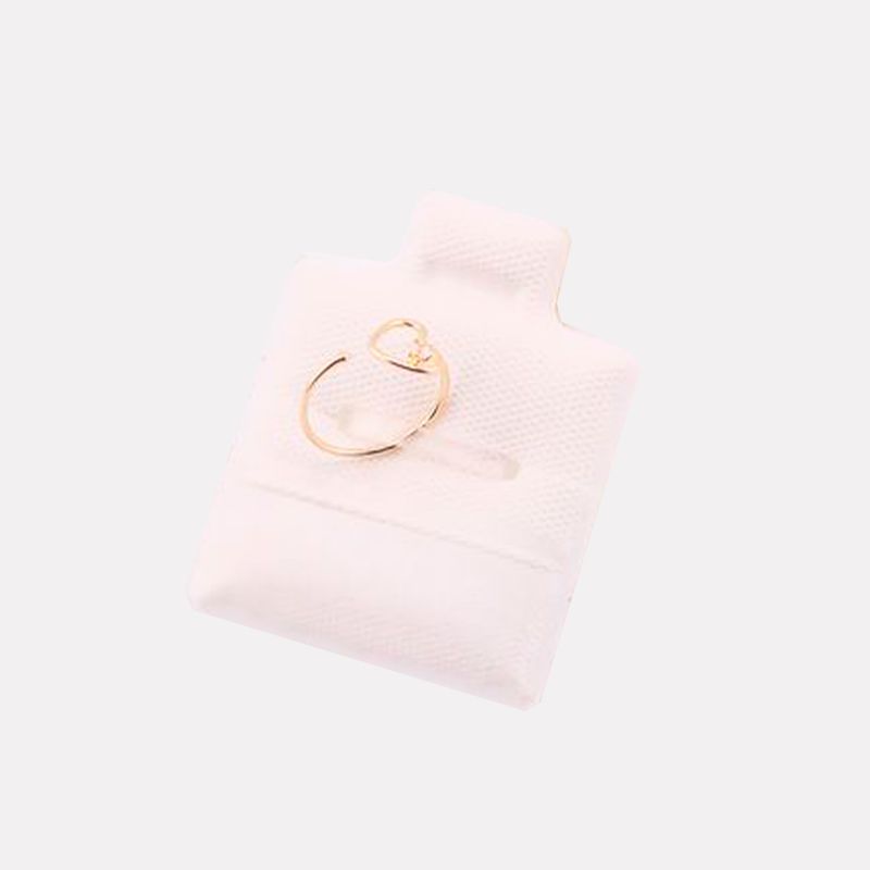 Broqueles Piercing Corazon 10k 0.1g